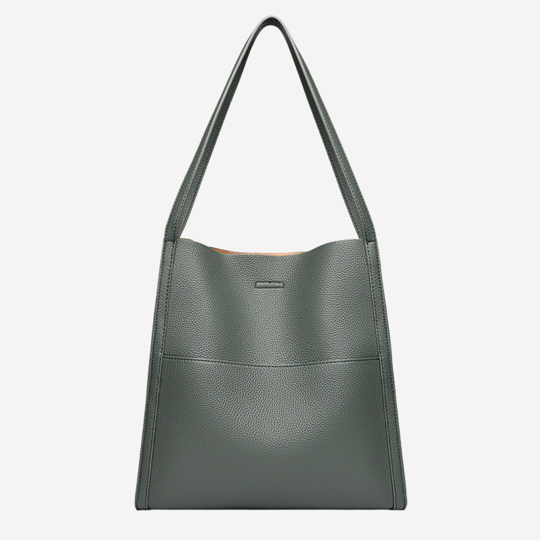 Fera - Bolso tote grande con efecto piel granulada