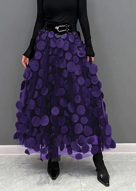 Aura Nocturna - Maxi falda talla única círculos | varios colores