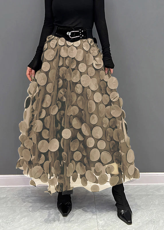 Aura Nocturna - Maxi falda talla única círculos | varios colores