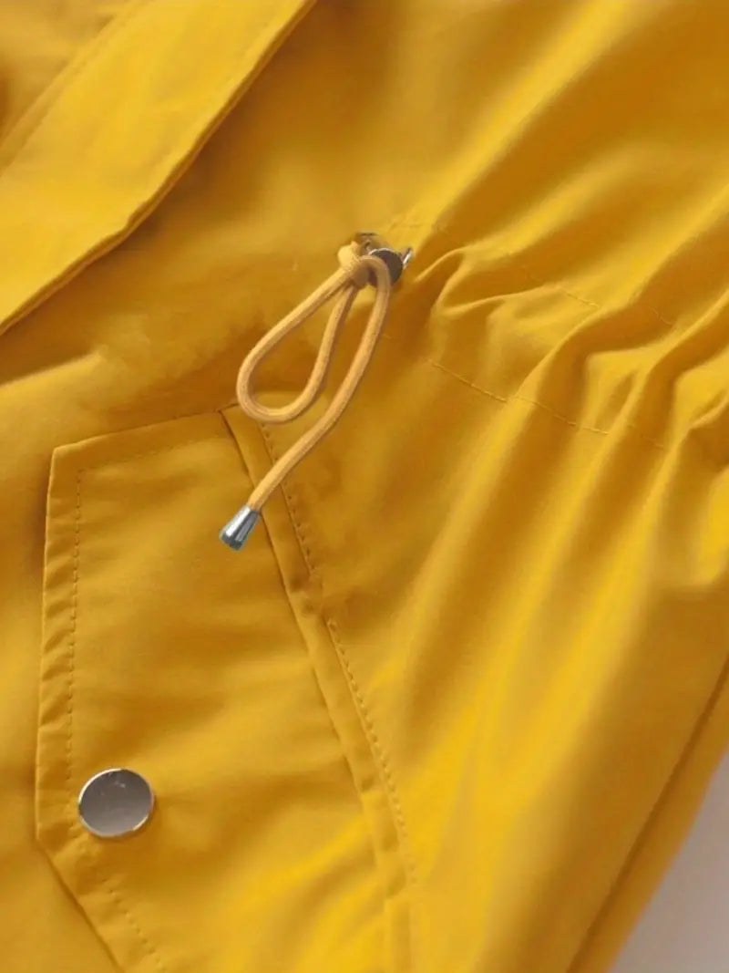 Doemi - Chubasquero impermeable con forro de tartán