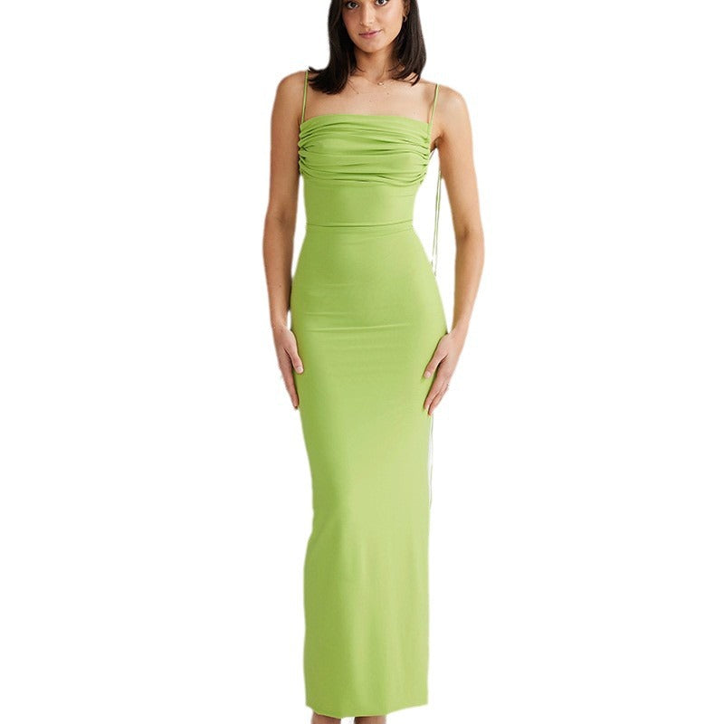Adriana - Vestido maxi ajustable versatilidad chic