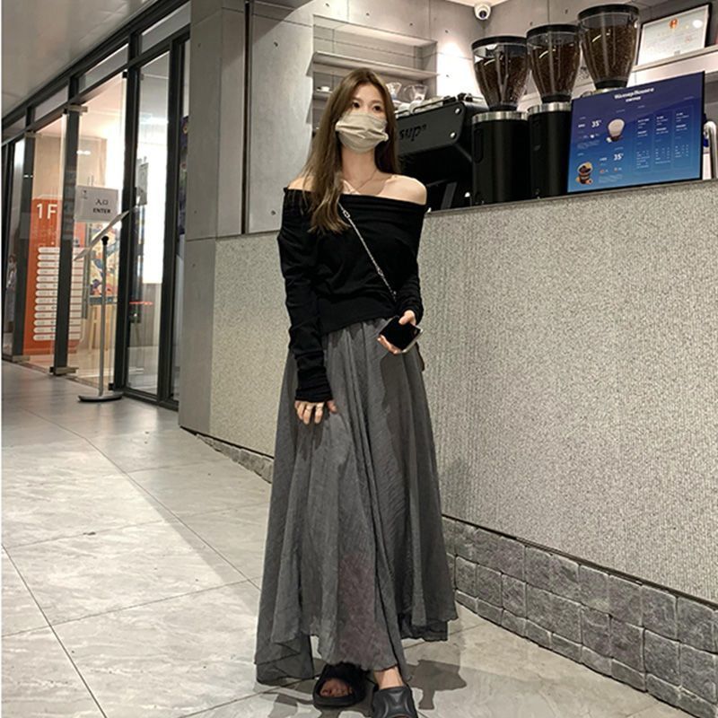 Luna - Falda maxi varios colores | comodidad y estilo fluido