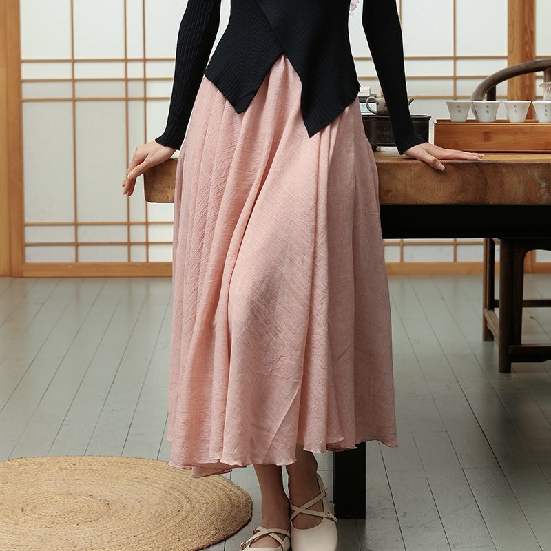 Luna - Falda maxi varios colores | comodidad y estilo fluido