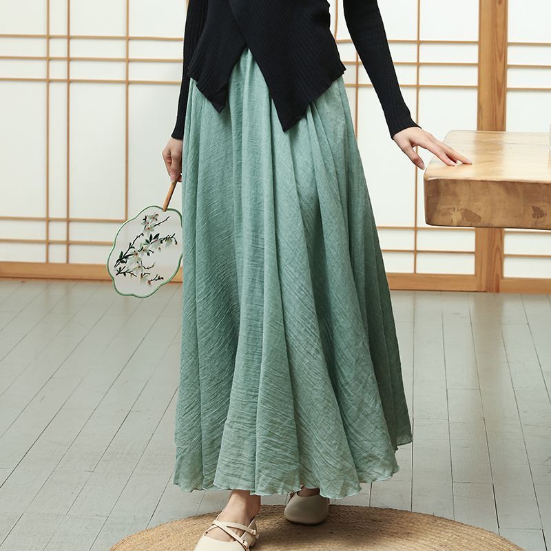 Luna - Falda maxi varios colores | comodidad y estilo fluido
