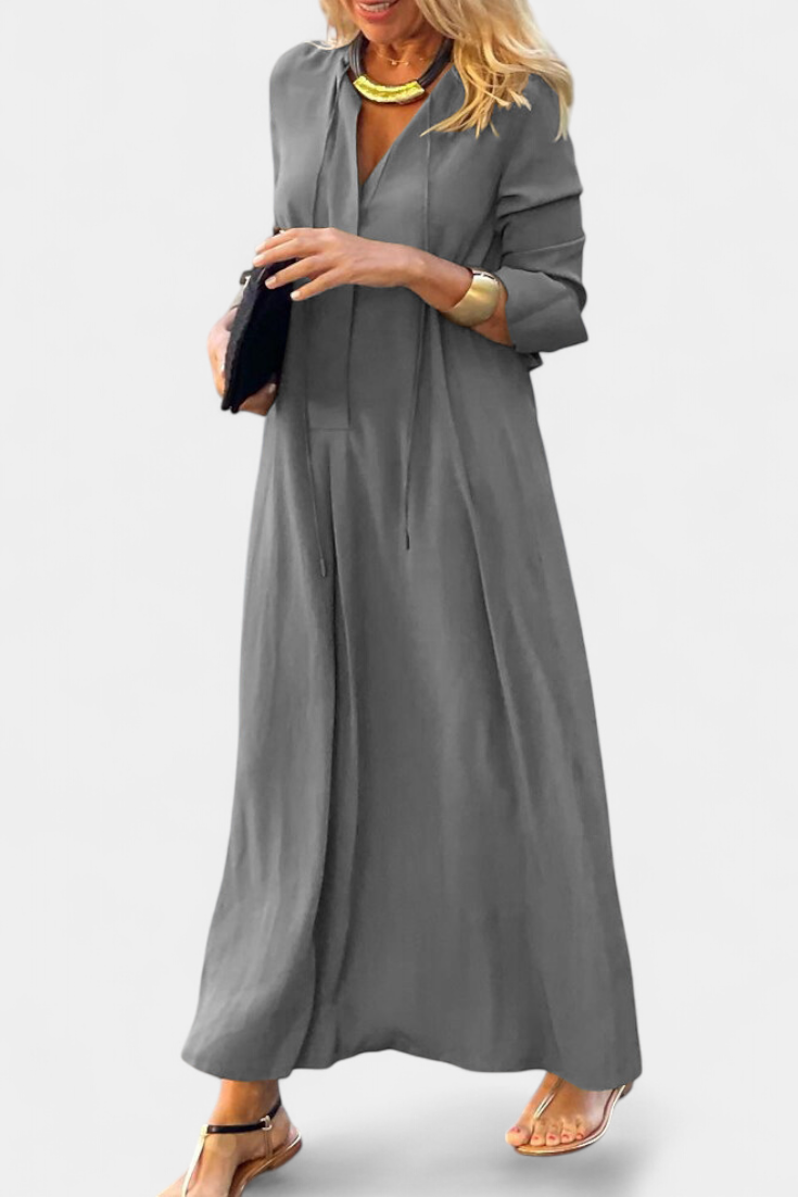 Verónica - Vestido maxi cómodo