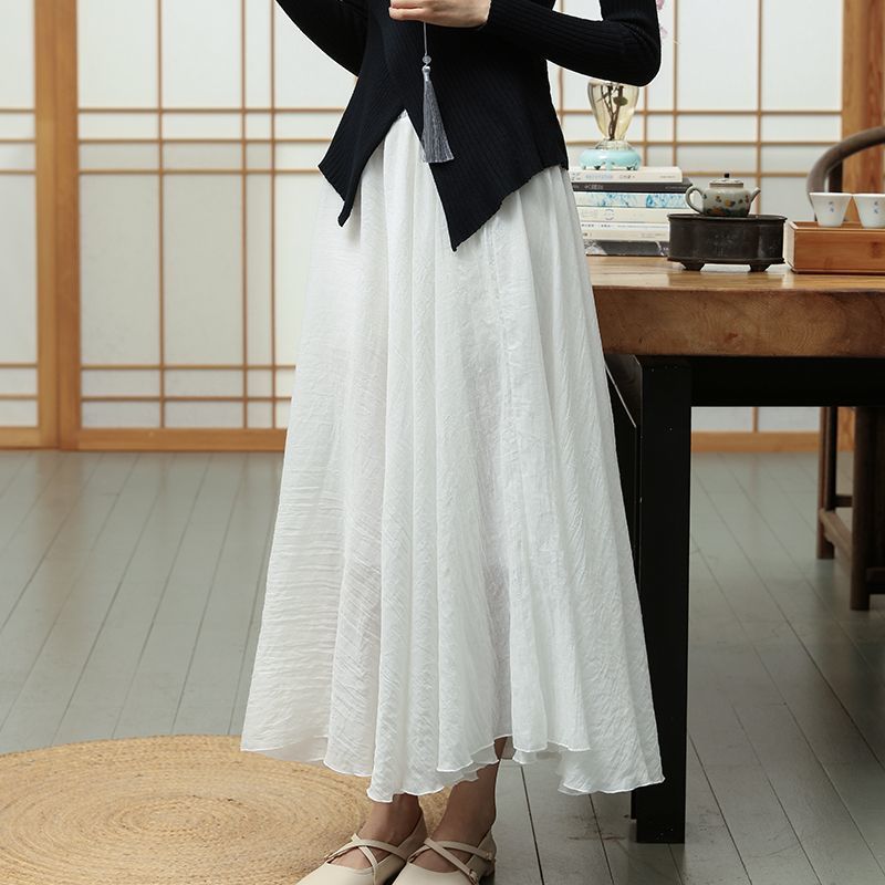 Luna - Falda maxi varios colores | comodidad y estilo fluido