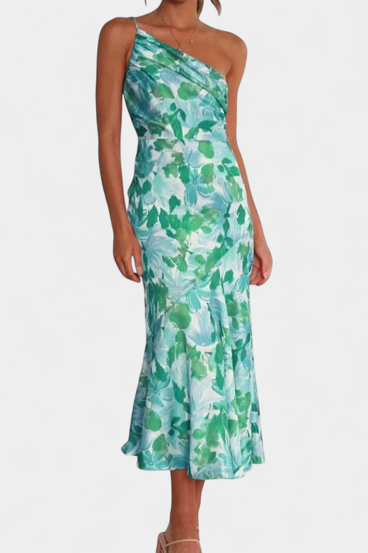 Reya - Vestido midi jardín en flor