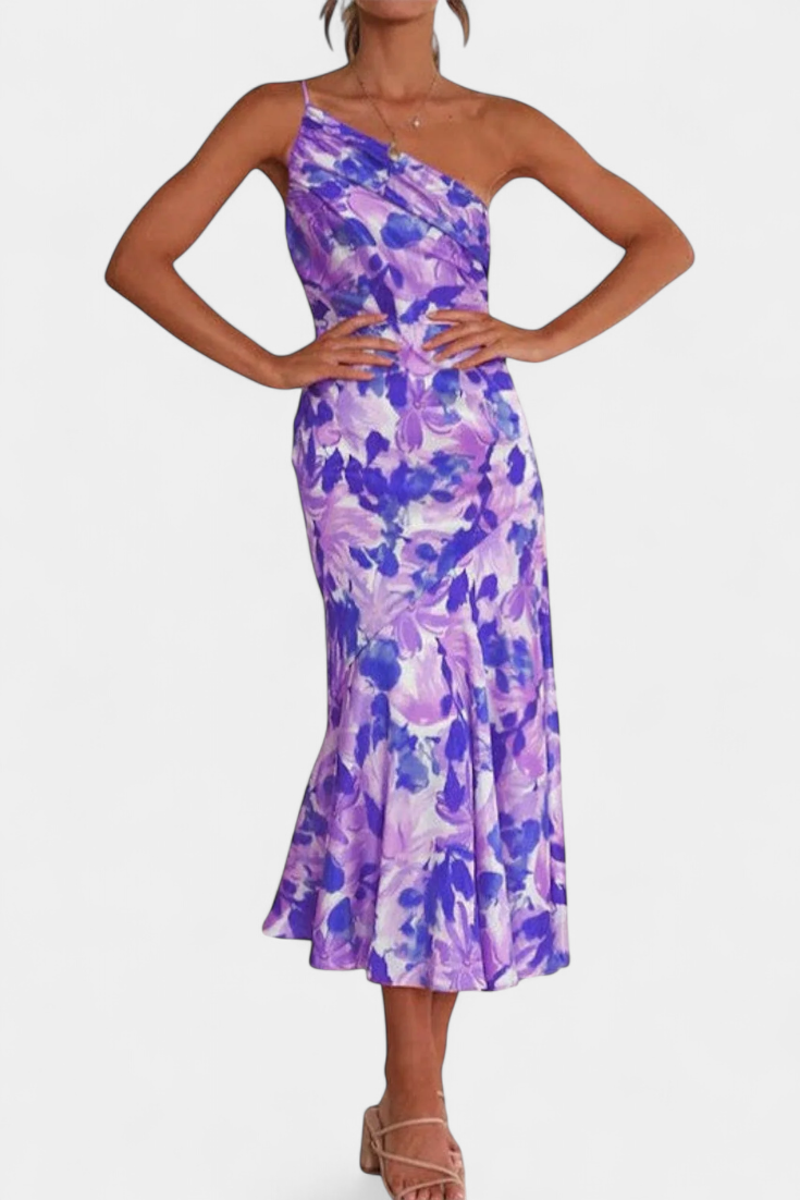 Reya - Vestido midi jardín en flor