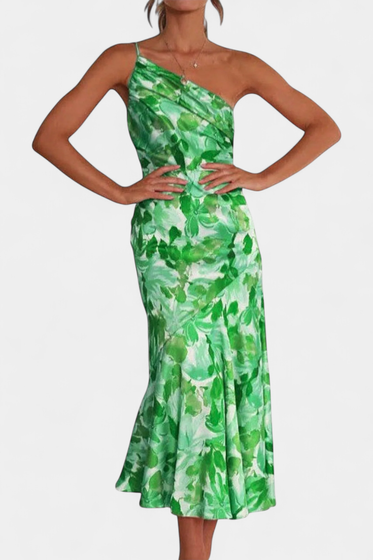 Reya - Vestido midi jardín en flor