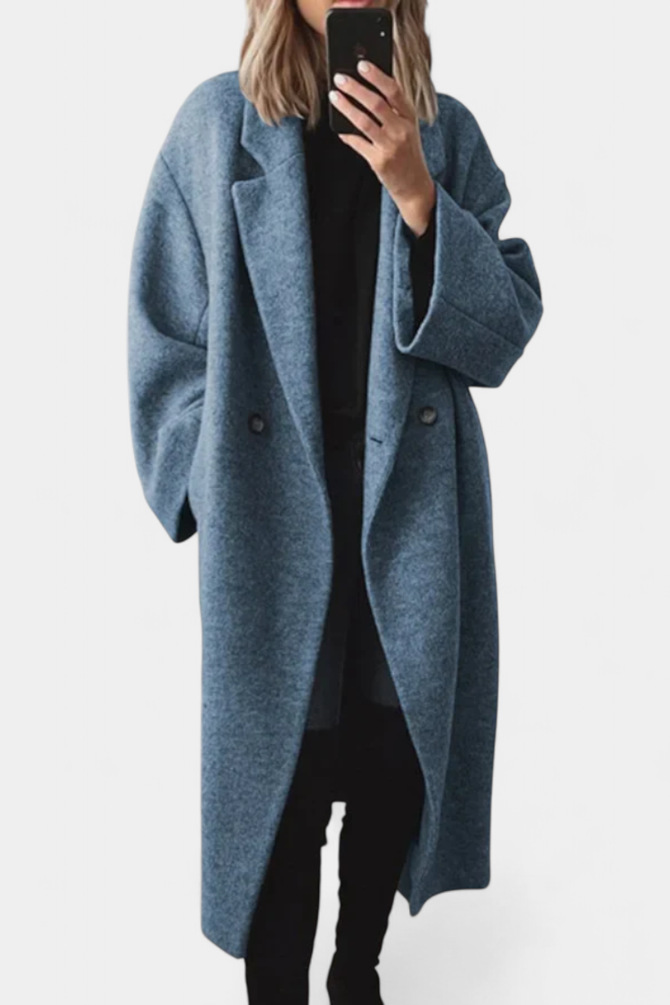 Lora - Abrigo de lana oversized